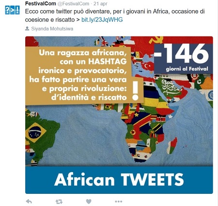 tweet festivalCom