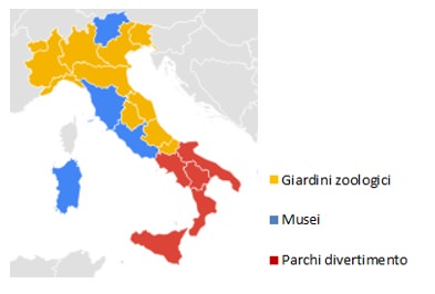 interesse per regione