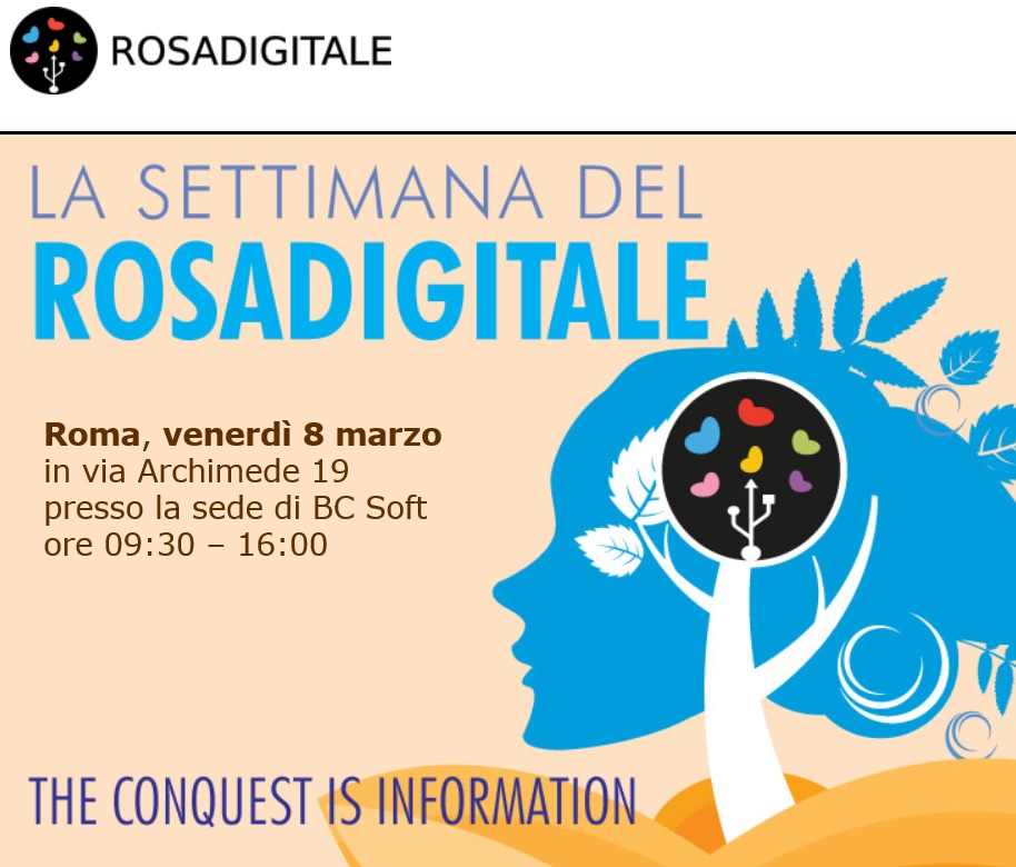 Rosadigitale roma 2019